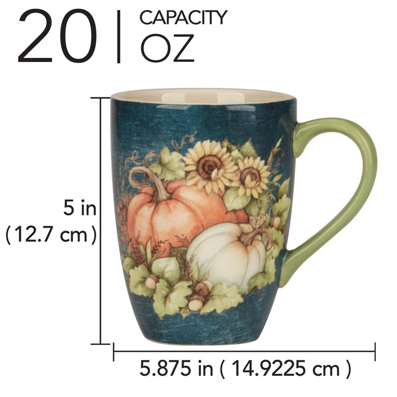 Ensemble de 4 tasses Autumn Breeze