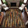 Premium Machine Washable Kumbhar AMF1301 Stripes Rug