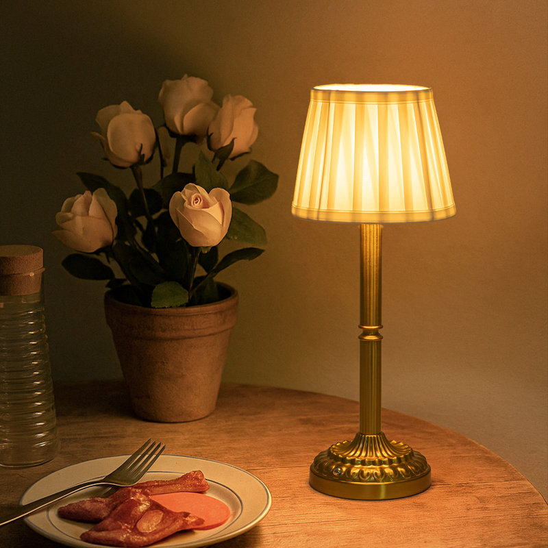  Lampe de table sans fil Glam, H 15,7 po x l 6,3 po x P 6,3 po