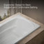 Mariposa 72" x 36" Drop in Soaking Bathtub-2380646
