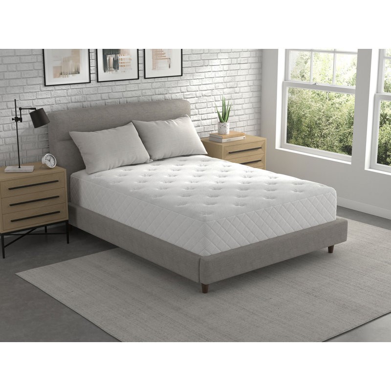 SleepFresh Clean And Cool 12'' Medium Mattress, Twin (37 x 74 cm)