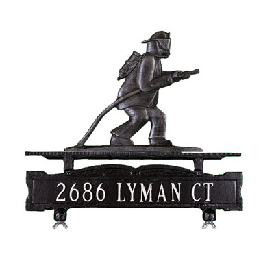 Metal Mailbox Sign