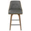Tabouret de comptoir pivotant 26 po Arabelle (ensemble de 2)-2022387800