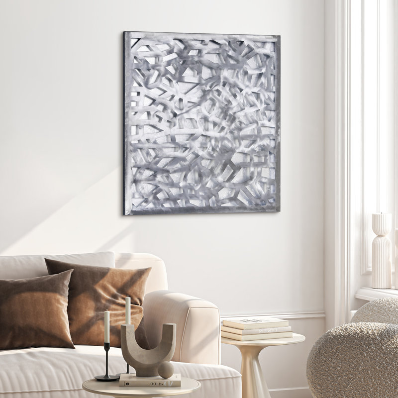 Décoration murale Enigma, Argent