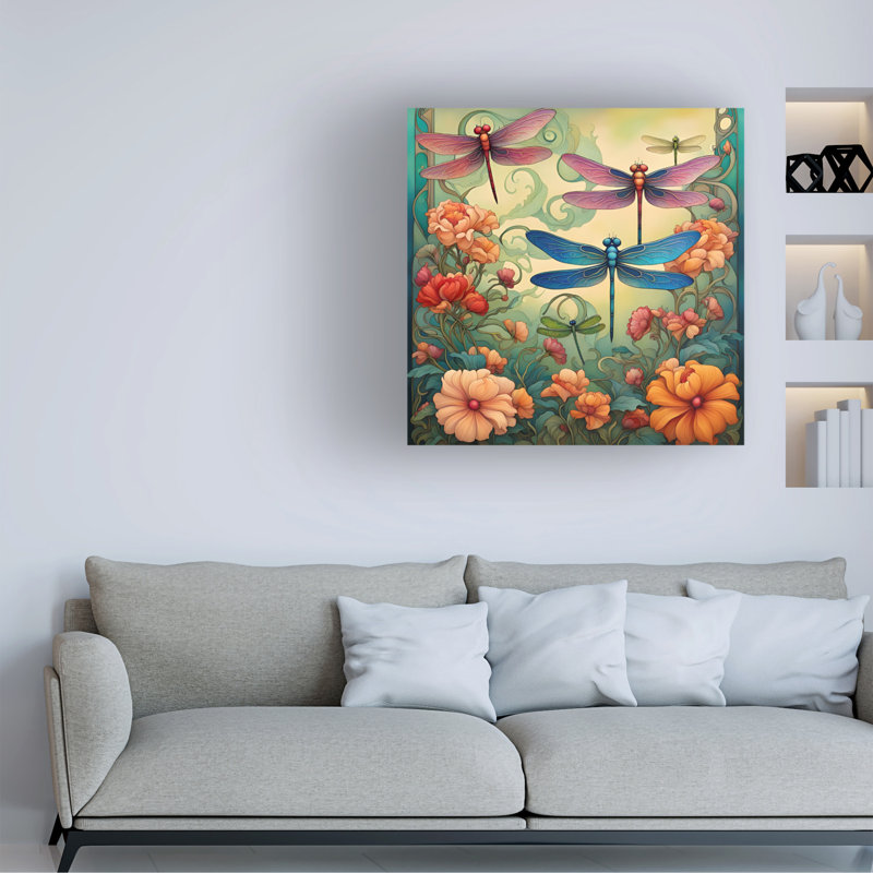 Art sur toile Tina Lavoie, 18" H x 18" W
