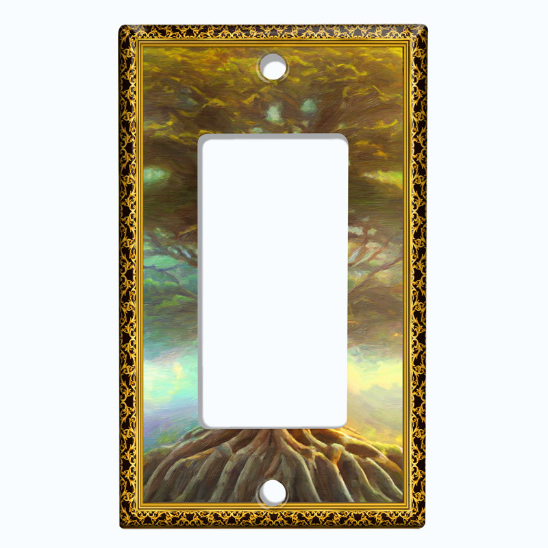 Landscape & Nature 1 - Gang Toggle Light Switch Standard Wall Plate