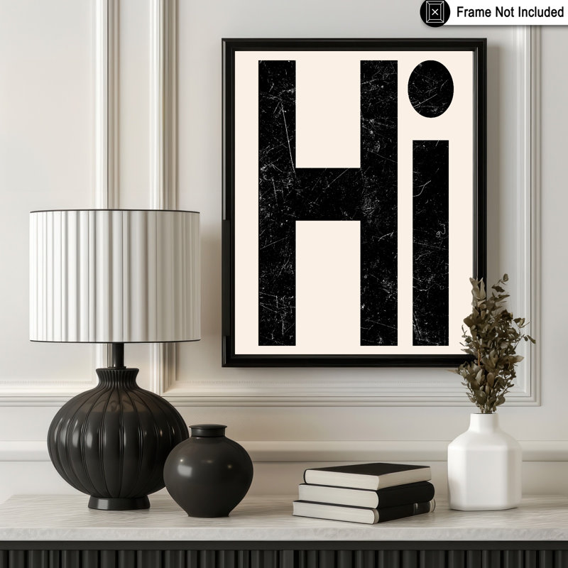 Hi No2, Unframed, Poster, 18"H x 24"W