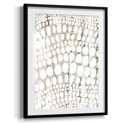 Vintage Pattern IV Framed On Canvas Print
