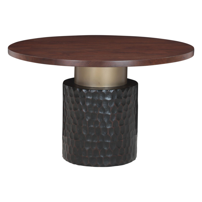 Vallarta 48" Round Dining Table in Two Tone