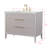 Bilroy Egremt 42'' Single Bathroom Vanity with Engineered Stone Top-2041608260