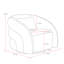 Swivel Barrel Chair