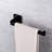 Matte Black Bathroom Accessories Bundle - 4 Pieces, 304 Stainless Steel, , Modern Design, Simple Installation For Different Spaces Hardware Package Rust-, Effortless Multiple Rooms-1998680183-1998680182