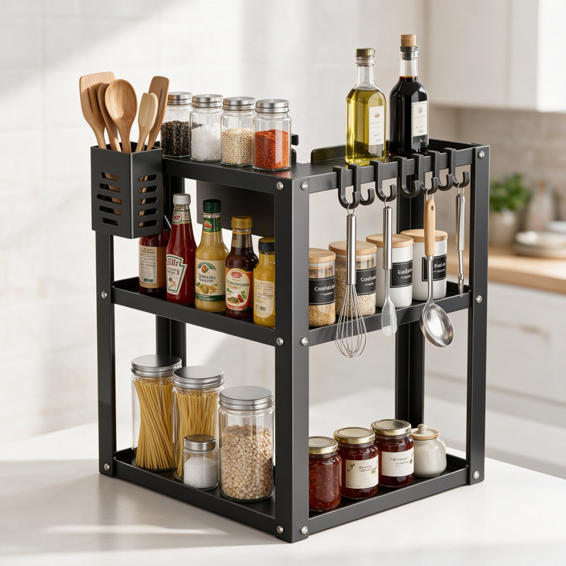 Freestanding Spice Rack
