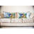 Two Fish Outdoor Reversible Throw Pillow