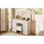 Coiffeuse luxueuse avec 10 ampoules Hollywood, 3 modes d'éclairage couleur, une coiffeuse classique avec tabouret rembourré et 9 tiroirs de rangement pour la chambre à coucher, blanc