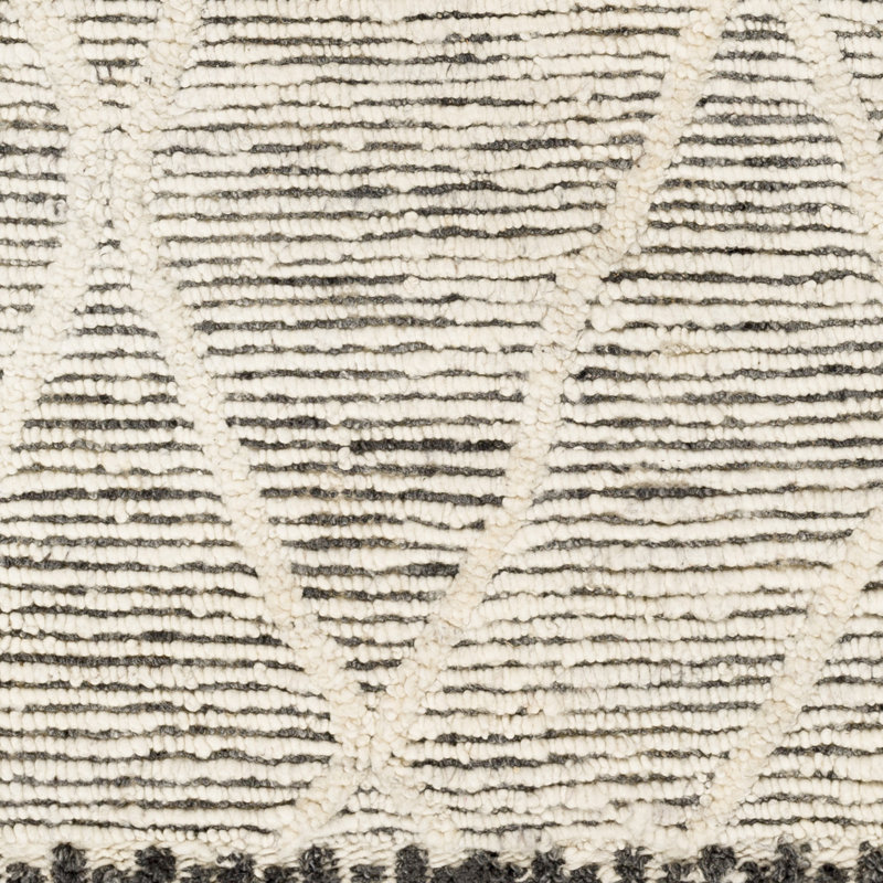 Wool Geometric Area Rug, Rectangle 10' x 14'