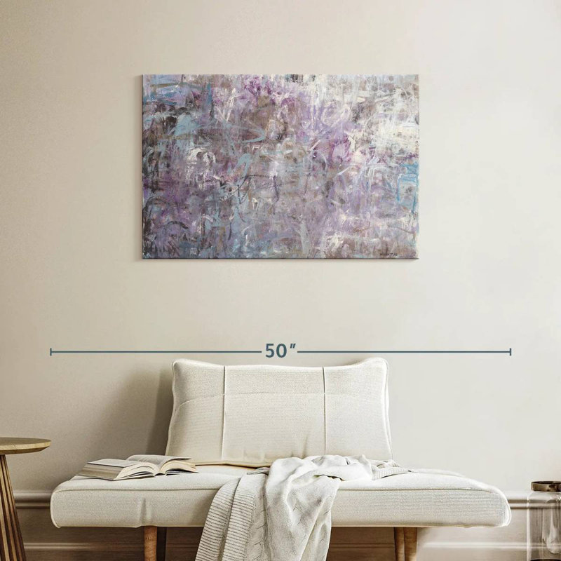 Avery lilas et dentelle, H 24 po x l 36 po