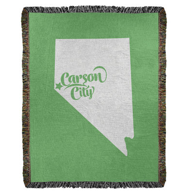 Jeté en coton tissé carson city nevada
