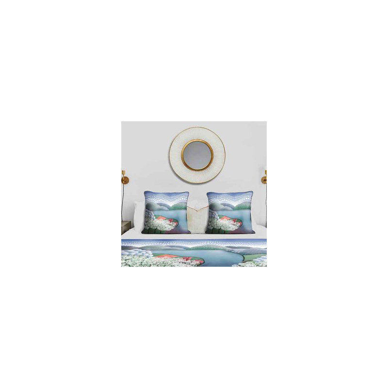 Nifelheim Machine Printed Throw Blanket