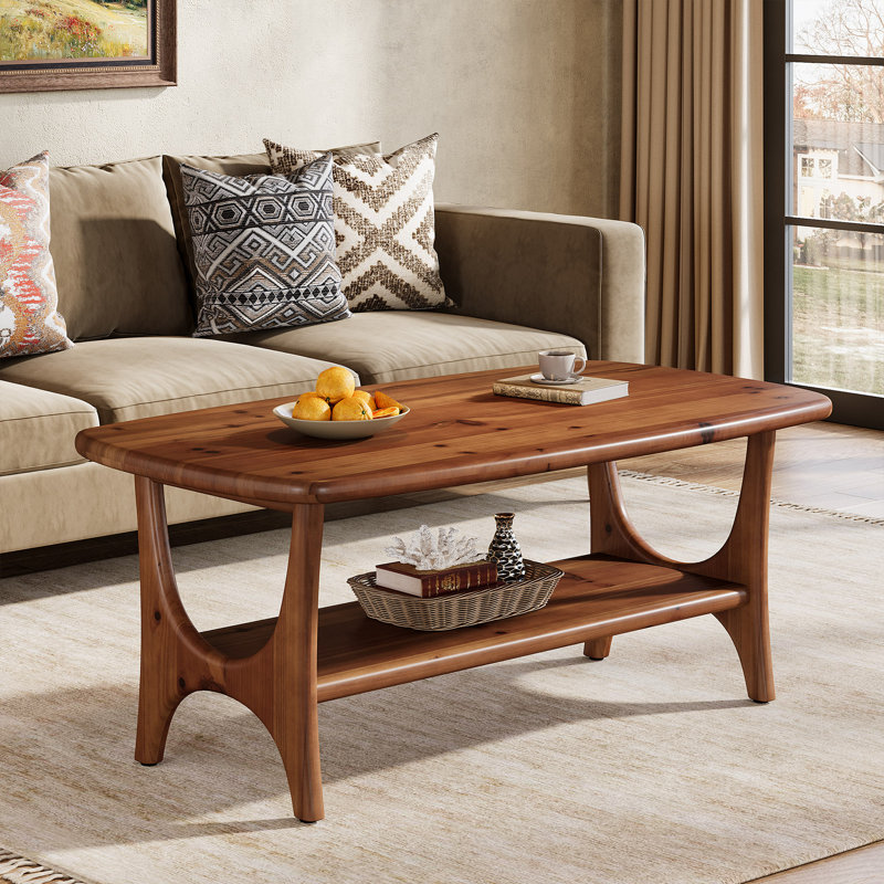 Cross Legs Coffee Table