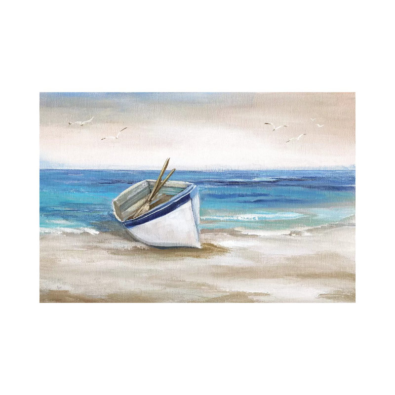 Shore Excursion by Nan - Wrapped Canvas Gallery-Wrapped Canvas Giclée, 20.32 cm H x 30.48 cm W