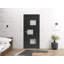 Dalle de porte standard en bois noir Sete-87392006