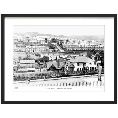 Ebbw Vale, Newtown C1955 - Single Picture Frame Print