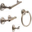 Ensemble de quincaillerie de salle de bain 4 pièces Robiki-54879148