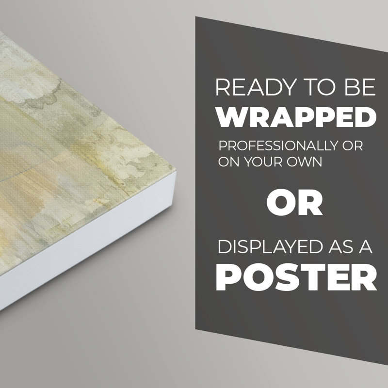 Bamboo Rain I - Impression sur toile seulement - NON CADRE, H 18 po x l 12 po
