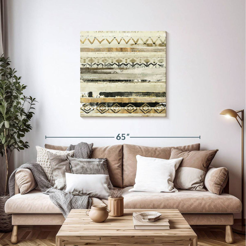 Kerner African Patchwork, 36" H x 36" W
