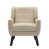 Cream Faux Leather selected