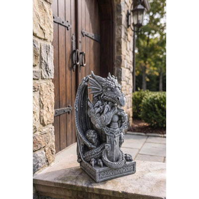 Arthurian Dragons Sword Statue