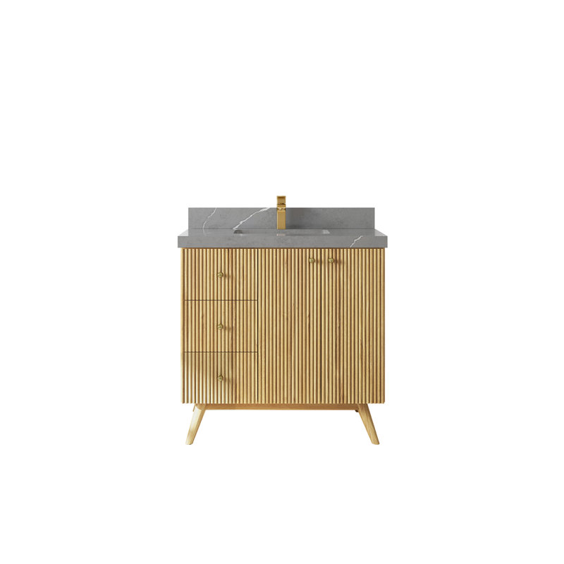 Ensemble de meuble-lavabo simple 36 po Kurtisha