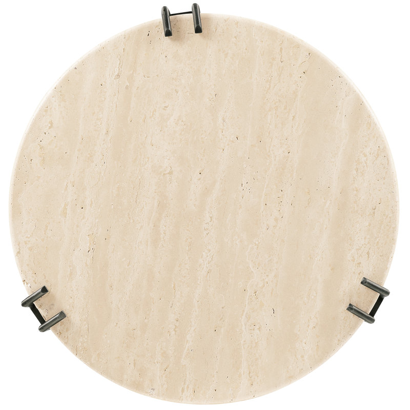 Driftwood Stone End Table