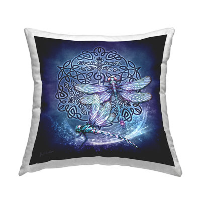  Geometric Polyester Throw Pillow
