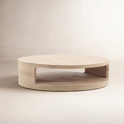 51" Oak Coffee Table