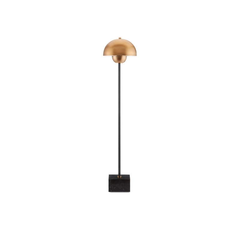 Lampe de table en laiton brossé / noir 36 po La Rue