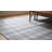 Amatul Gray Flatweave Wool Transitional Geometric Hand-Knotted Area Rug-368236970