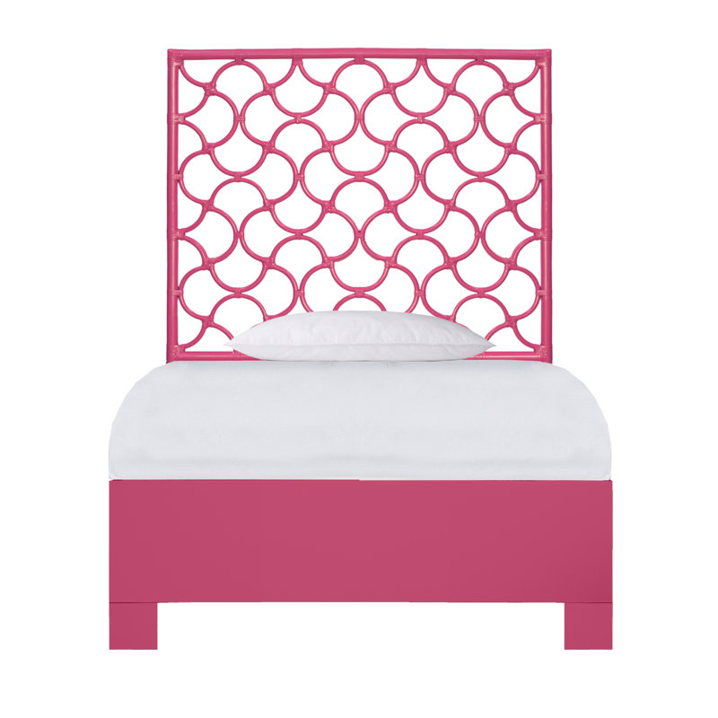 Lit standard Mar, Rose vif, Simple