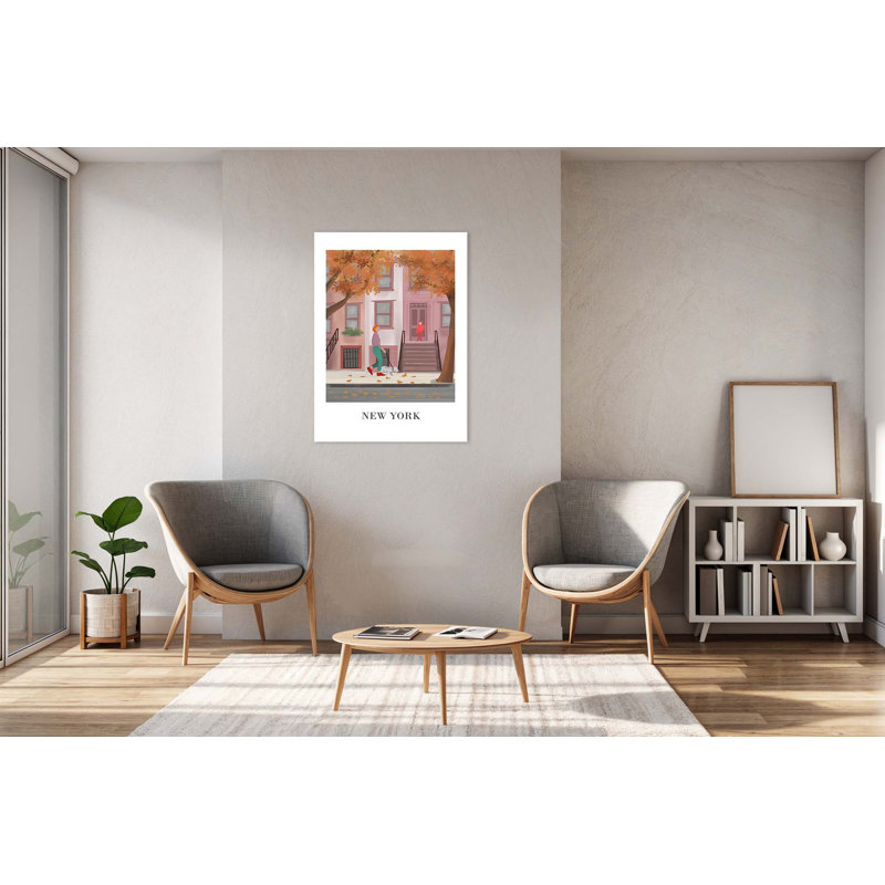 New York Travel Poster - Unframed, Large