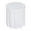 Table d'appoint en béton cylindrique MGO Lizz