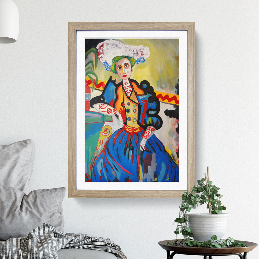 The Woman by Amadeo De Souza-Cardoso - Picture Frame Painting