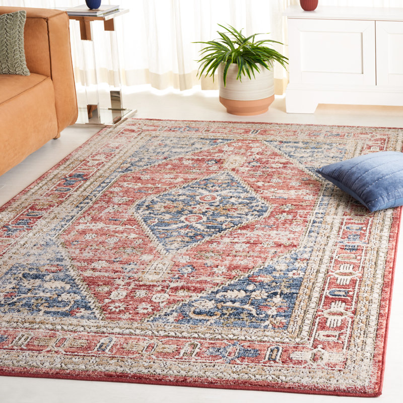 Jaqulyn Performance Oriental Rug, Rectangle 5'3" x 7'6"