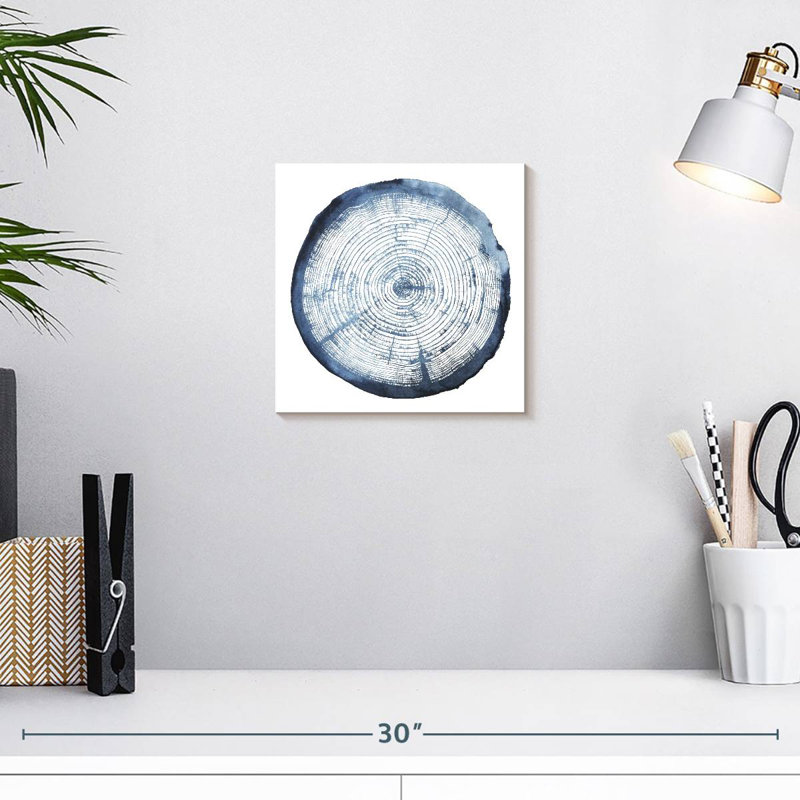 Avery Tree Ring Overlay I, 10" H x 10" W