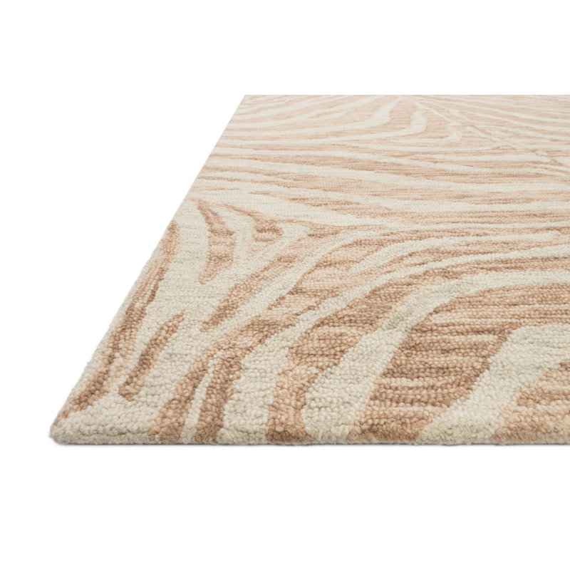 Tapis rosé / ivoire Masai, Rectangle 3 pi 6 po x 5 pi 6 po