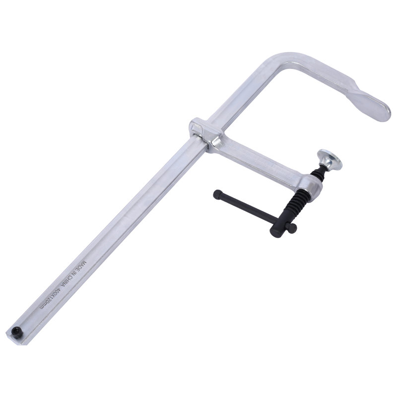 Bar Clamps Set, 21.3x9.1x2.8 inches, Steel, 4 Pieces, Clamp Set, Silver, 1400 lbs Force