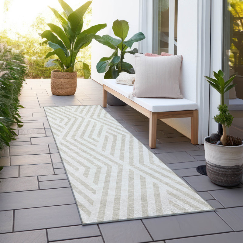 Tapis intérieur / extérieur Altair, Tapis de couloir 2 pi 3 po x 7 pi 6 po