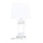 Lampe de table argentée 28,5 "Andreaus