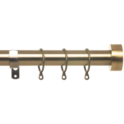 Isabella Adjustable 2.8cm Single Curtain Pole