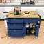 Ensemble d'îlot de cuisine avec rangement Adda-1016860025